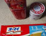 ジュースDe冷製トマトパスタ作り方1写真