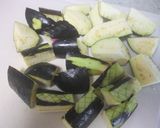 ナスの中華風和え物♪作り方1写真