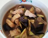 茄子と鶏肉とお揚げさんの炊いたん☆作り方10写真