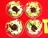 鶏ささみ肉の棒々鶏サラダ作り方6写真