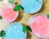 雨上り キラキラ紫陽花ゼリー作り方5写真