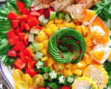 お野菜たっぷり！自家製ツナでコブサラダ作り方25写真