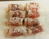 豚肉の生姜ネギ巻き焼き♪作り方2写真