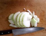 簡単 新玉葱の甘酢漬け作り方1写真