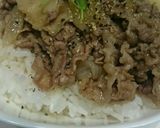 ぴりっ。さっぱり。夏牛丼♪作り方3写真
