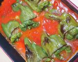 丸ごとピーマンのチーズin肉詰め作り方14写真
