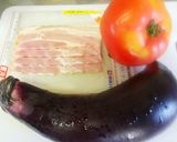 簡単★旨々♪❤トマトとなすのチーズ焼き❤作り方1写真