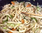 簡単！焼うどん〜オイスターソースで〜作り方4写真
