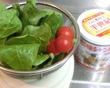 ☆つるむらさきのシャンタンスープ☆作り方1写真