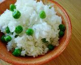 材料は豆と白米だけ♪グリーンピース豆ご飯作り方2写真