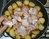 じゃが芋と鶏肉の揚げ煮♪簡単作り方8写真