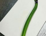 ピリ辛★ゆで鶏のにんにくの芽和え作り方3写真