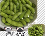 枝豆*¨*•.¸¸焼いちゃいましたぁ♪作り方3写真