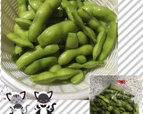 枝豆*¨*•.¸¸焼いちゃいましたぁ♪作り方1写真