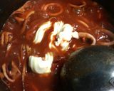 イカのマヨトマト煮作り方4写真