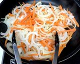 焼肉のたれで☆味付け簡単！肉野菜炒め作り方3写真