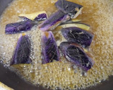 フライパン1つで簡単＊揚げ茄子の煮浸し作り方5写真
