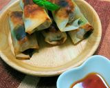 ミニトマトと豚肉のアジアン春巻き作り方9写真