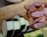 夏野菜の味噌マヨチーズ焼き♪作り方1写真