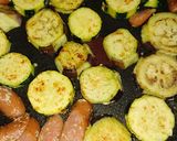 夏野菜の味噌マヨチーズ焼き♪作り方3写真