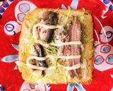 オイルサーディン柚子胡椒トースト作り方5写真