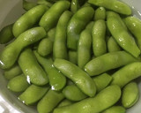 枝豆*¨*•.¸¸焼いちゃいましたぁ♪作り方2写真