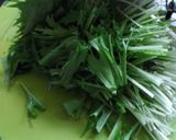 ちくわと水菜の炒め物作り方1写真