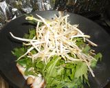 ちくわと水菜の炒め物作り方3写真