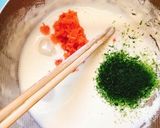 山芋の天ぷら・明太子と青のり風味作り方2写真