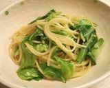 卵とキャベツのアジアンワンポットパスタ作り方5写真