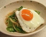 卵とキャベツのアジアンワンポットパスタ作り方6写真