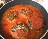 トマト缶で簡単に♪煮込みハンバーグ♪作り方6写真