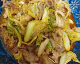 豚肉とキャベツの醤油コチュジャン炒め！作り方3写真