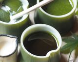 濃〜い♡ふるるん抹茶ミルクゼリー✿作り方6写真