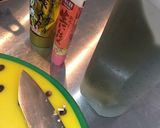 すぼらな私のズッキーニペペロンチーノ作り方2写真