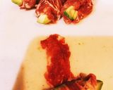 コクうま！肉まきアボカド作り方2写真