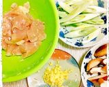 【鶏ムネ肉】❀トロリーンあんかけ親子飯❀作り方1写真