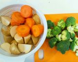 美味しい＆ヘルシー☆蒸し野菜作り方3写真