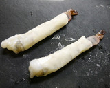 簡単！エビの焼売の皮揚げ作り方1写真