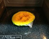 丸ごとカボチャと挽き肉のオムグラタン♪作り方6写真
