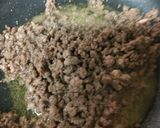 丸ごとカボチャと挽き肉のオムグラタン♪作り方10写真