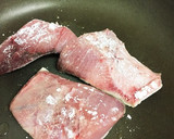 フライパンで簡単♪ぶりの梅干し照り焼き作り方4写真