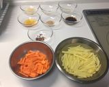 じゃがいも と にんじん の きんぴら作り方2写真