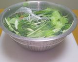 簡単水切りの豚肉入り野菜ダイエットサラダ作り方7写真