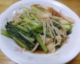 小松菜とちくわとえのきの煮浸し作り方4写真