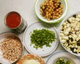 野菜たっぷりのドライカレー☆作り方1写真