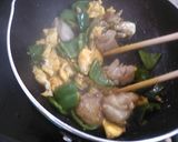 鶏とピーマンと卵のオイスターソース炒め作り方5写真