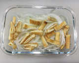 ☆新玉ねぎと焼き油揚げの和風サラダ☆作り方6写真