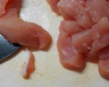 鶏ささみとレタス ニラのにんにく醤油煮♪作り方4写真
