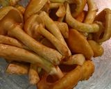 大粒なめことたっぷりネギのバター炒め作り方1写真